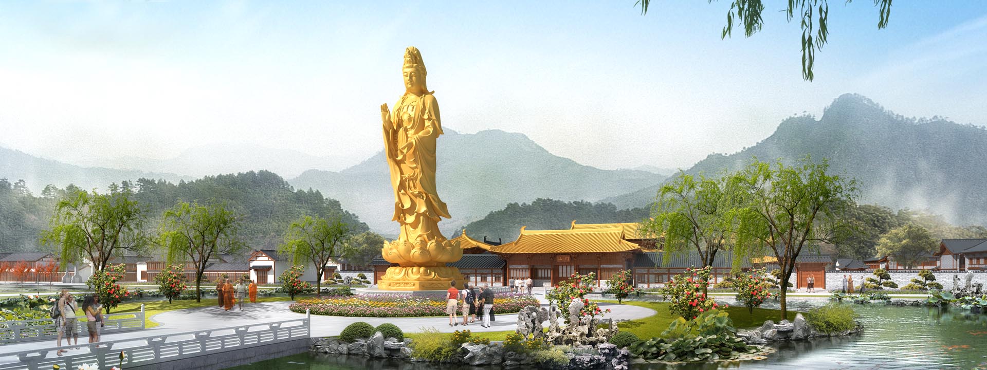 寺廟設(shè)計效果圖